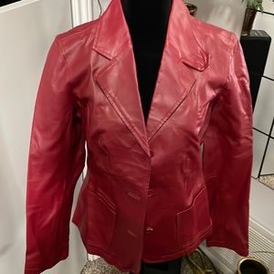 Leather jacket